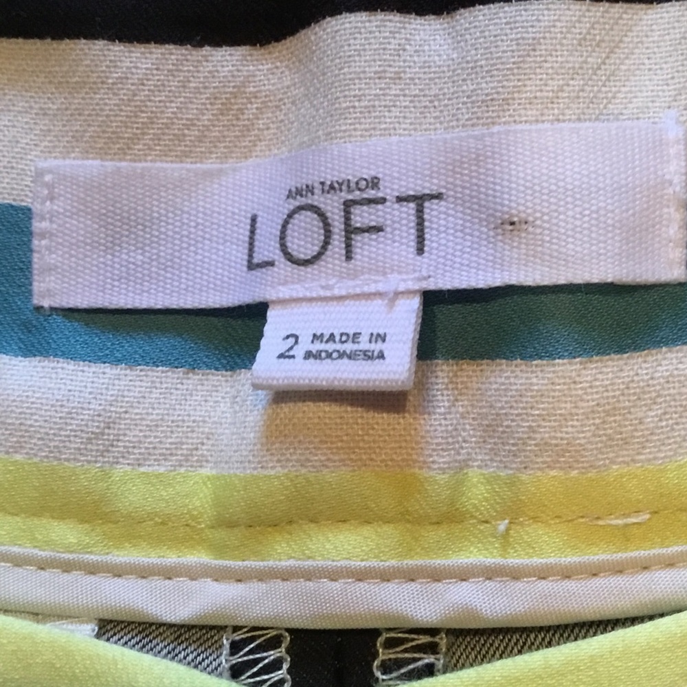 Loft Striped Rivera Shorts - Picture 5 of 7